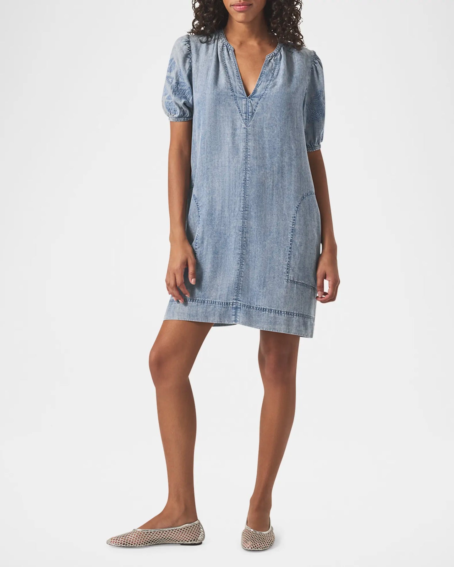 Cayden Indigo Mini Dress