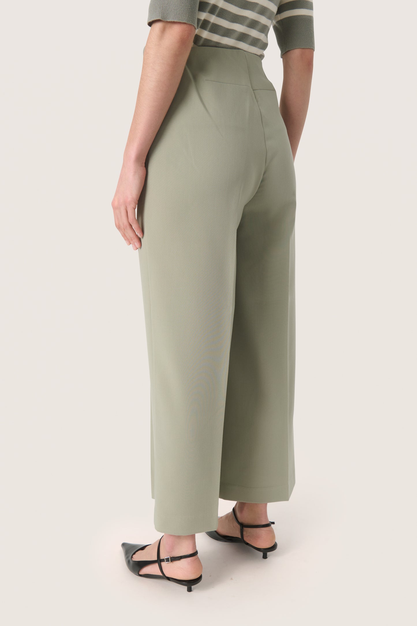 Corrine Wide Cropped Pants